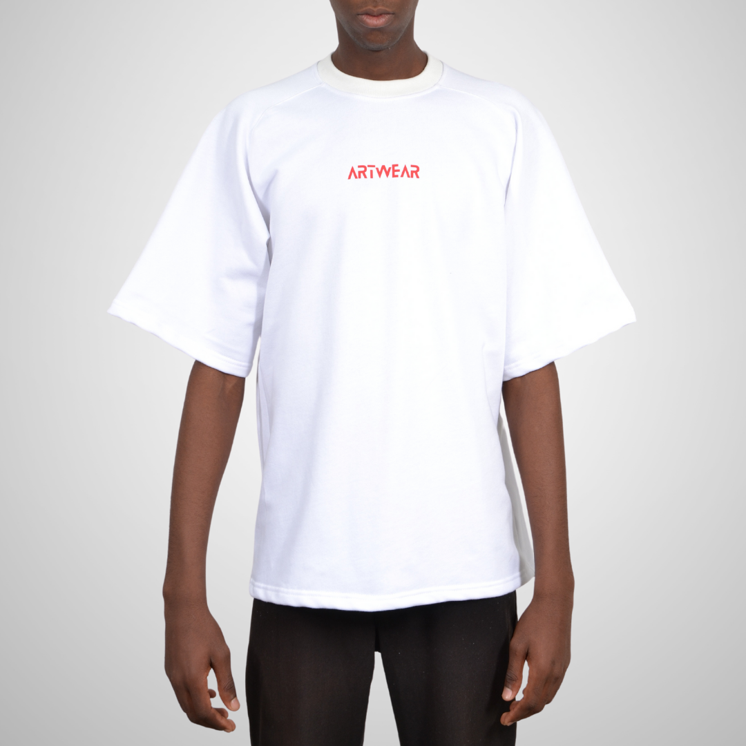 kon 9awiyan Li Ajlika  White T shirt - Unisexe