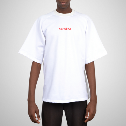 kon 9awiyan Li Ajlika  White T shirt - Unisexe
