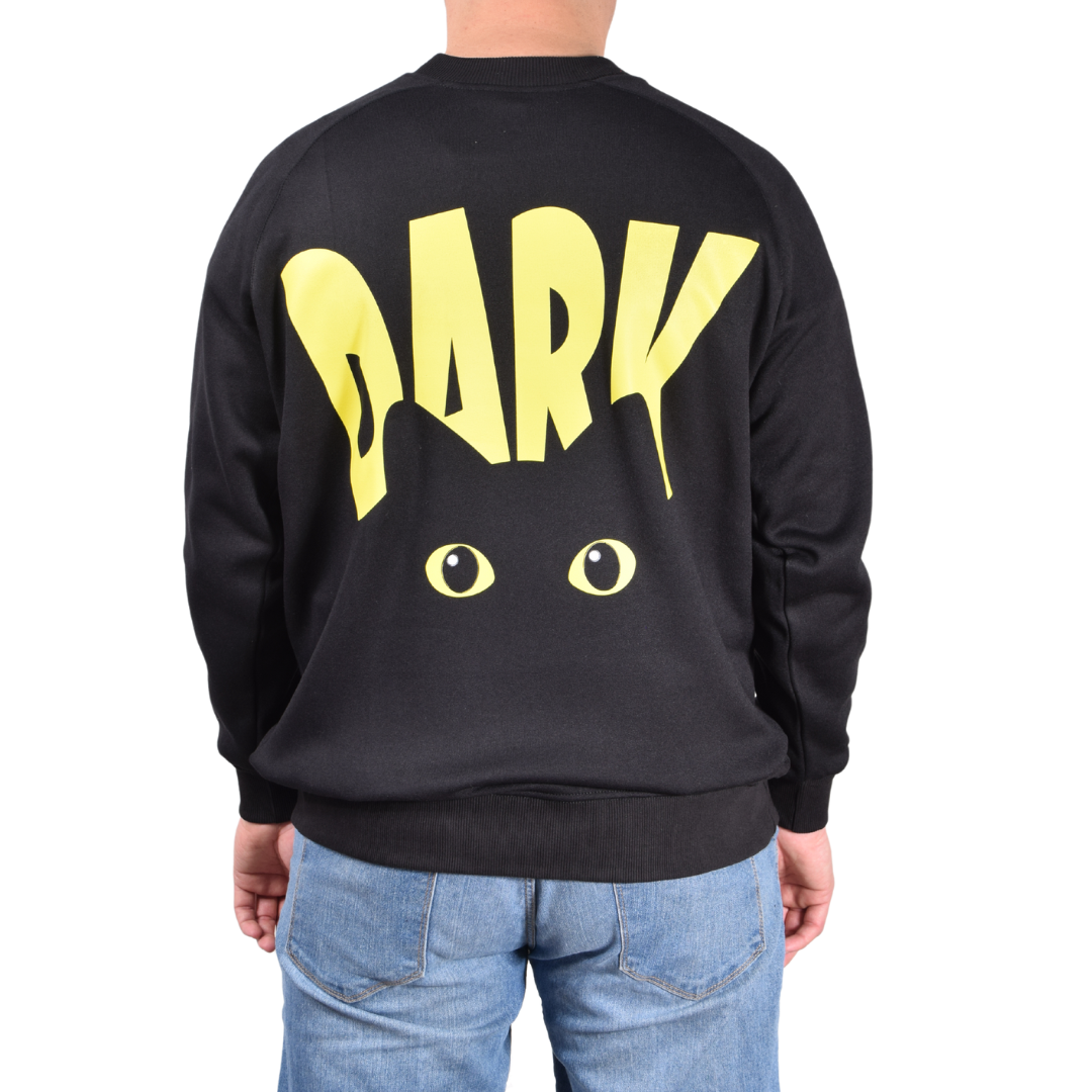Dark kitty Black Sweatshirt - Unisexe