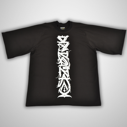 Calligraphy Black T shirt - Unisexe